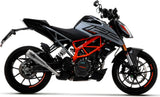 Auspuffendstück Mit Geräuschzulassung Pro-Race Nichrom Edelstahl - Arrow Special Parts Kompatibel Mit Ktm 390 Duke (2021-2023)