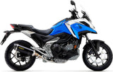 Auspuffendstück Mit Geräuschzulassung Race-Tech Aluminium Schwarz Carbon - Arrow Special Parts Kompatibel Mit Honda Nc 750 X (2021-2022)