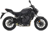 Komplette Auspuffanlage Ohne Katalysator Und Mit Geräuschzulassung Thunder Titan Carbon - Arrow Special Parts Kompatibel Mit Yamaha Mt-07 (2021-2024)