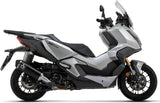 Auspuffendstück Mit Geräuschzulassung Urban Aluminium Schwarz Edelstahl Schwarz - Arrow Special Parts Kompatibel Mit Honda Adv 350 (2022-2024)