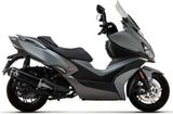 Katalysiertes Auspuffendstück Mit Geräuschzulassung Urban Aluminium Schwarz Aluminium Schwarz - Arrow Special Parts Kompatibel Mit Kymco Xciting 400 I S (2021-2024)