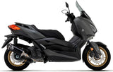 Komplette Auspuffanlage Ohne Katalysator Und Mit Geräuschzulassung Urban Aluminium Schwarz Edelstahl Schwarz - Arrow Special Parts Kompatibel Mit Yamaha X-Max 125 (2021-2024)