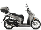 Auspuffendstück Ohne Katalysator Und Mit Geräuschzulassung Urban Aluminium Schwarz Edelstahl Schwarz - Arrow Special Parts Kompatibel Mit Honda Sh 350 (2021-2023)