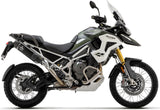 Auspuffendrohr Ohne Geräuschzulassung Veloce Aluminium Schwarz Carbon - Arrow Special Parts Kompatibel Mit Triumph Tiger 1200 (2022-2024)