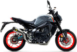 Komplette Auspuffanlage Ohne Katalysator Und Mit Geräuschzulassung Works Titan Carbon - Arrow Special Parts Kompatibel Mit Yamaha Mt-09 (2021-2023)