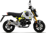 Komplette Auspuffanlage Ohne Katalysator Und Mit Geräuschzulassung X-Kone Nichrom Carbon - Arrow Special Parts Kompatibel Mit Honda Msx 125 Grom (2021-2024)
