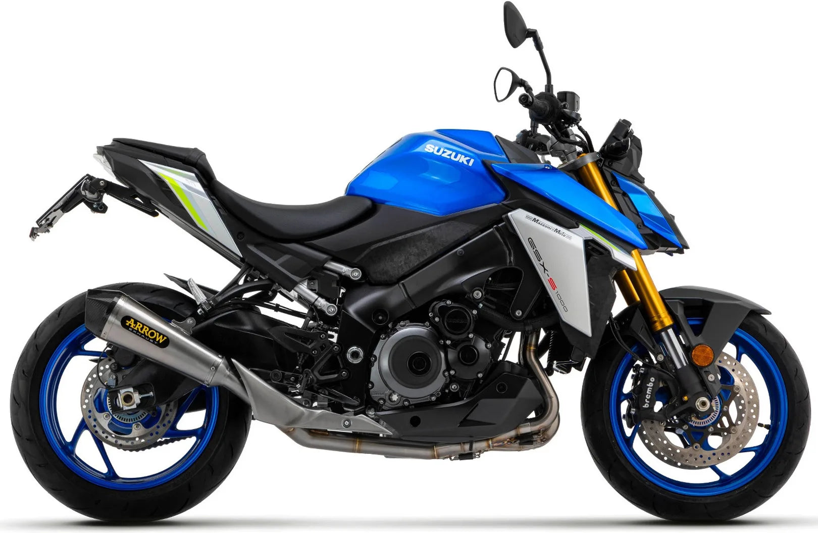 Auspuffendstück Mit Geräuschzulassung X-Kone Nichrom Carbon - Arrow Special Parts Kompatibel Mit Suzuki Gsx-S 1000 Gt (2021-2024)