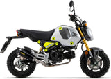 Auspuffendstück Mit Geräuschzulassung X-Kone Nichrom Schwarz Carbon - Arrow Special Parts Kompatibel Mit Honda Msx 125 Grom (2021-2024)