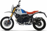 Komplette Auspuffanlage Ohne Katalysator Und Mit Geräuschzulassung Explorer Aluminium Schwarz Endkappe Carby - Arrow Special Parts Kompatibel Mit Bmw R12 G - S (2025-2026)