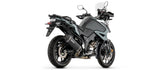 Auspuffendstück Mit Geräuschzulassung Explorer Aluminium Schwarz Endkappe Carby - Arrow Special Parts Kompatibel Mit Suzuki V-Strom 1050 (2025-2026)