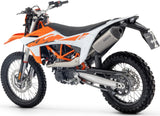 Komplette Auspuffanlage Ohne Katalysator Und Mit Geräuschzulassung Explorer Titan Endkappe Carby - Arrow Special Parts Kompatibel Mit Ktm 690 Enduro R (2025-2026)
