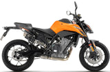 Auspuffendstück Mit Geräuschzulassung Gp2 Gp-2 Nichrom Schwarz - Arrow Special Parts Kompatibel Mit Ktm 790 Duke (2025-2026)