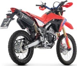 Auspuffendrohr Ohne Geräuschzulassung Icon Aluminium Schwarz Endkappe Carby - Arrow Special Parts Kompatibel Mit Honda Crf 300 L (2025-2026)