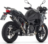 Auspuffendstück Mit Geräuschzulassung Indy-Race Evo Aluminium Schwarz Carbon - Arrow Special Parts Kompatibel Mit Bmw F 800 Gs (2024-2026)