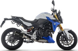 Auspuffendstück Mit Geräuschzulassung Indy Race Evo Aluminium Schwarz Endkappe Carby - Arrow Special Parts Kompatibel Mit Bmw F 900 R (2025-2026)