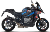 Komplette Auspuffanlage Ohne Katalysator Und Mit Geräuschzulassung Indy-Race Evo Aluminium Schwarz Endkappe Carby - Arrow Special Parts Kompatibel Mit Bmw M 1000 Xr (2025-2026)