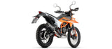 Auspuffendstück Mit Geräuschzulassung Aluminium Schwarz Endkappe Carby - Arrow Special Parts Kompatibel Mit Ktm 390 Enduro R (2025-2026)