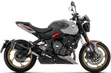 Auspuffendstück Mit Geräuschzulassung Indy-Race Evo Aluminium Schwarz Endkappe Carby - Arrow Special Parts Kompatibel Mit Triumph Trident 800 (2026)