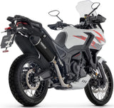 Auspuffendstück Mit Geräuschzulassung Indy-Race Evo Aluminium Schwarz Endkappe Carby - Arrow Special Parts Kompatibel Mit Zontes Zt 703 F (2025-2026)