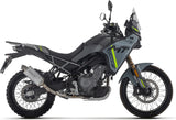 Auspuffendstück Mit Geräuschzulassung Indy-Race Evo Titan Endkappe Edelstahl - Arrow Special Parts Kompatibel Mit Cfmoto 450 Mt (2025-2026)