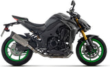 Complete Non-Catalytic Exhaust System With Sound Certification Indy-Race Evo Titanium Carby End Cap - Arrow Special Parts Compatible With Kawasaki Z 1100 (2025-2026)