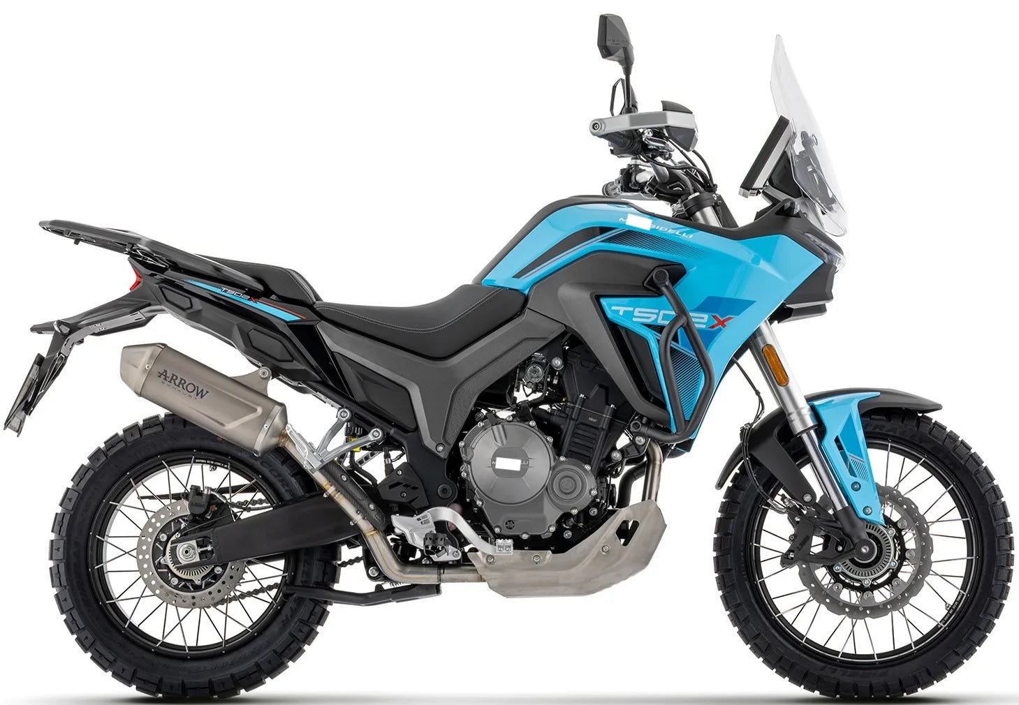 Auspuffendstück Mit Geräuschzulassung Indy Race Evo Titan Endkappe Edelstahl - Arrow Special Parts Kompatibel Mit Morbidelli T502X (2026)