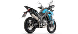 Komplette Auspuffanlage Ohne Katalysator Und Mit Geräuschzulassung Indy Race Evo Titan Endkappe Edelstahl - Arrow Special Parts Kompatibel Mit Morbidelli T502X (2026)