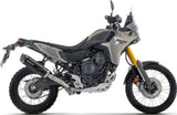 Komplette Auspuffanlage Ohne Katalysator Und Mit Geräuschzulassung Indy-Race Evo Aluminium Schwarz Endkappe Carby - Arrow Special Parts Kompatibel Mit Yamaha Ténéré 700 (2025-2026)