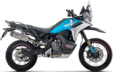 Auspuffendstück Mit Geräuschzulassung Indy-Race Evo Titan Endkappe Carby - Arrow Special Parts Kompatibel Mit Cfmoto 800 Mt-X (2025-2026)