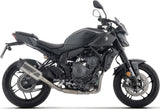 Komplette Auspuffanlage Ohne Katalysator Und Ohne Geräuschzulassung Indy-Race Evo Titan Endkappe Carby - Arrow Special Parts Kompatibel Mit Yamaha Mt-07 (2025-2026)