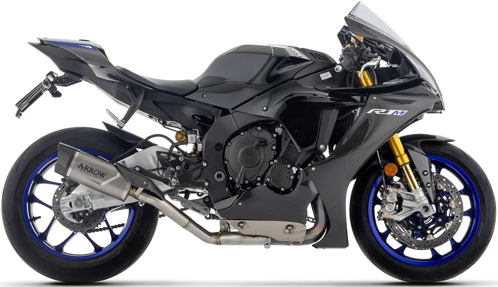 Auspuffendstück Mit Geräuschzulassung Indy-Race Evo Titan Endkappe Carby - Arrow Special Parts Kompatibel Mit Yamaha Yzf-R1 1000 (2025)
