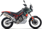Komplette Auspuffanlage Ohne Katalysator Und Mit Geräuschzulassung Indy-Race Evo Titan Endkappe Carby - Arrow Special Parts Kompatibel Mit Aprilia Tuareg 660 (2025-2026)