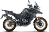 Auspuffendstück Mit Geräuschzulassung Indy-Race Aluminium Schwarz Endkappe Carby - Arrow Special Parts Kompatibel Mit Voge Valico 525 Dsx (2025-2026)