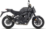 Komplette Auspuffanlage Ohne Katalysator Und Mit Geräuschzulassung Indy-Race Evo Aluminium Schwarz Endkappe Carby - Arrow Special Parts Kompatibel Mit Yamaha Mt-09 Sp (2024-2026)