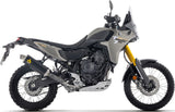 Complete Non-Catalytic Exhaust System With Sound Certification Indy-Race Black Aluminium Steel End Cap - Arrow Special Parts Compatible With Yamaha Ténéré 700 (2025-2026)