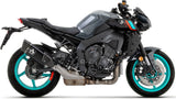 Komplette Auspuffanlage Ohne Katalysator Und Ohne Geräuschzulassung Pista Full Titan Schwarz Carbon - Arrow Special Parts Kompatibel Mit Yamaha Mt-10 (2022-2024)