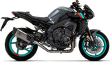 Komplette Auspuffanlage Ohne Katalysator Und Ohne Geräuschzulassung Pista Titan Carbon - Arrow Special Parts Kompatibel Mit Yamaha Mt-10 (2022-2024)