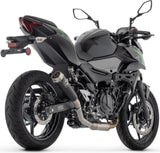 Komplette Auspuffanlage Ohne Katalysator Und Mit Geräuschzulassung Pro-Race Nichrom Schwarz - Arrow Special Parts Kompatibel Mit Kawasaki Ninja 500 (2024-2026)