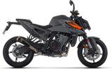 Auspuffendstück Mit Geräuschzulassung Pro-Race Nichrom Schwarz - Arrow Special Parts Kompatibel Mit Ktm 990 Duke (2024-2026)