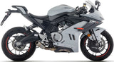 Komplette Auspuffanlage Ohne Katalysator Und Ohne Geräuschzulassung Pro-Race Nichrom - Arrow Special Parts Kompatibel Mit Cfmoto 675 Sr - R (2025-2026)