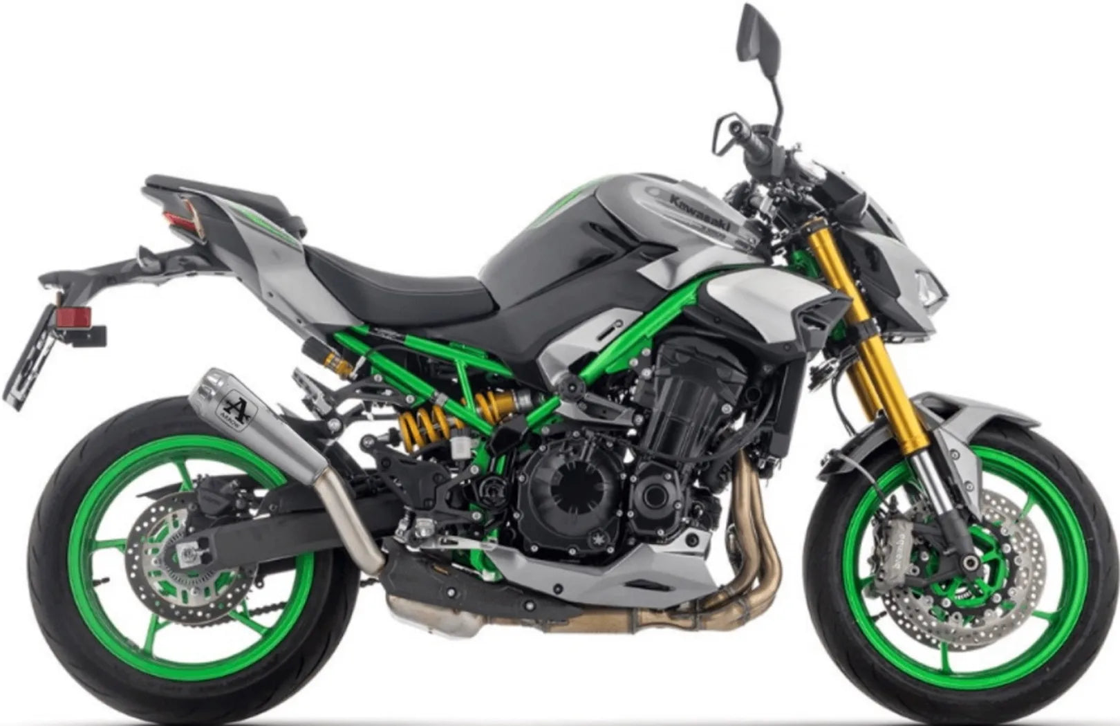Auspuffendstück Mit Geräuschzulassung Pro-Race Nichrom - Arrow Special Parts Kompatibel Mit Kawasaki Z 900 (2025-2026)