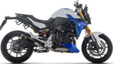 Auspuffendstück Mit Geräuschzulassung Pro Race Nichrom Schwarz - Arrow Special Parts Kompatibel Mit Bmw F 900 R (2025-2026)