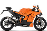 Auspuffendstück Mit Geräuschzulassung Pro-Race Nichrom Endkappe Edelstahl - Arrow Special Parts Kompatibel Mit Ktm 990 Rc R (2026)