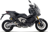 Auspuffendstück Mit Geräuschzulassung Race-Tech Short Aluminium Schwarz Endkappe Carby - Arrow Special Parts Kompatibel Mit Honda X-Adv 750 (2025-2026)