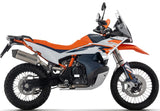 Auspuffendstück Mit Geräuschzulassung Race-Tech Aluminium Carbon - Arrow Special Parts Kompatibel Mit Ktm 890 Adventure (2021-2024)