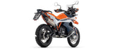 Auspuffendstück Mit Geräuschzulassung Race-Tech Aluminium Carbon - Arrow Special Parts Kompatibel Mit Ktm 890 Smt (2023-2026)