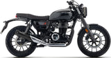 Auspuffendstück Mit Geräuschzulassung Rebel Edelstahl Schwarz Endkappe Edelstahl Schwarz - Arrow Special Parts Kompatibel Mit Honda Gb 350 S E5+ (2025-2026)