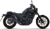 Auspuffendstück Mit Geräuschzulassung Rebel Nichrom Schwarz Endkappe Carby - Arrow Special Parts Kompatibel Mit Honda Cmx 1100 Rebel (2025-2026)
