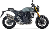 Komplette Abgasanlage Mit Katalysator Und Geräuschzulassung Round Titan Endkappe Carby - Arrow Special Parts Kompatibel Mit Suzuki Gsx 8T (2025-2026)