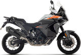 Exhaust Tip Without Sound Certification Sonora Black Titanium Carby End Cap - Arrow Special Parts Compatible With Ktm 1390 Superadventure S (2025-2026)